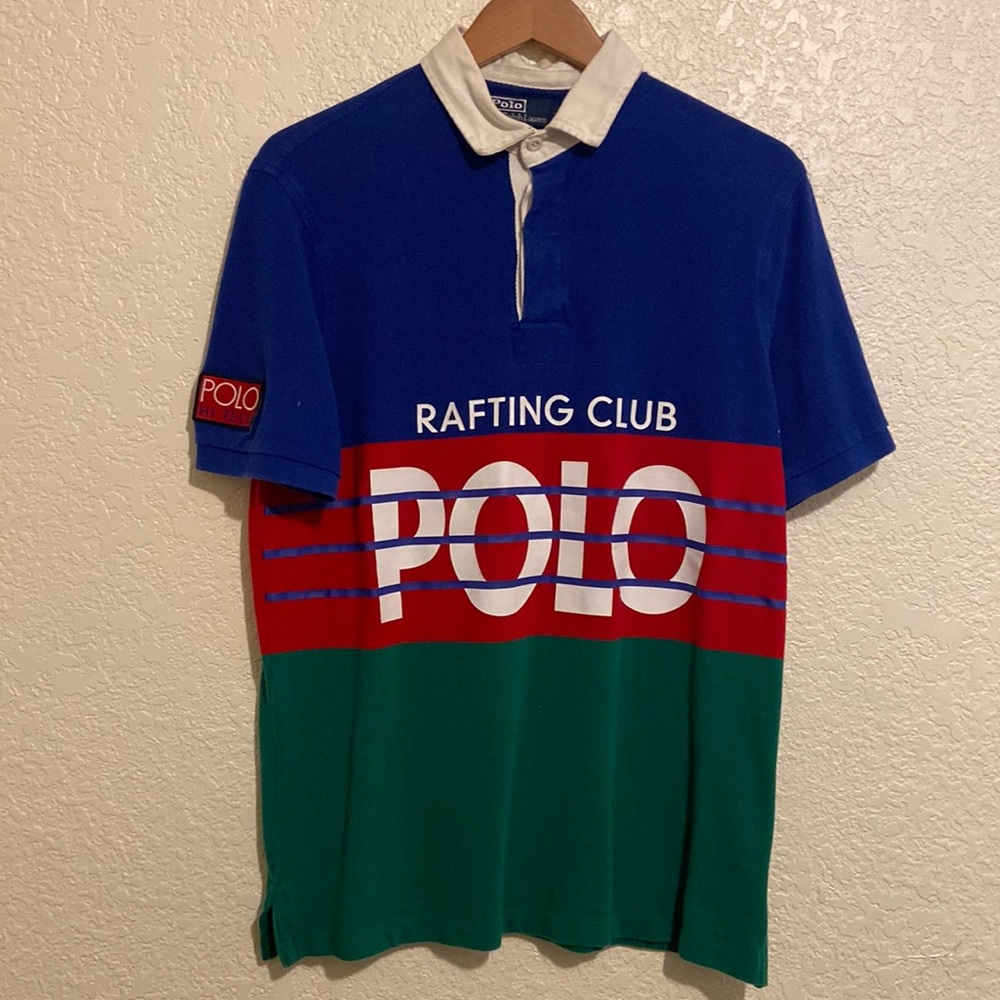 Colorblock Polo shirt Ralph Lauren size medium